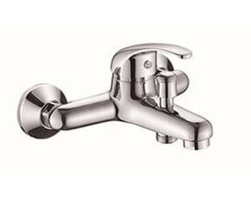 Смеситель для ванны, короткий гусак, хром, Silvera, Moderna