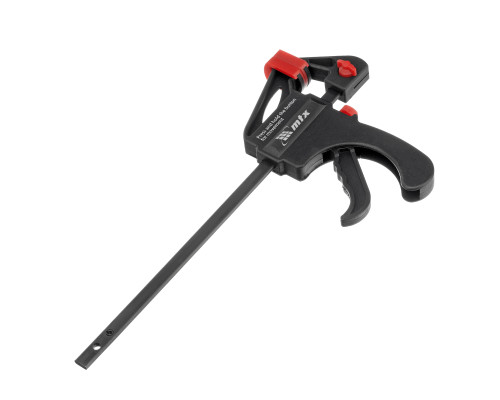 Струбцина F-образная 150х45х265мм, быстрозажимная, фиксатор, 2-х к-ная рукоятка (уп.12шт)-TM MTX