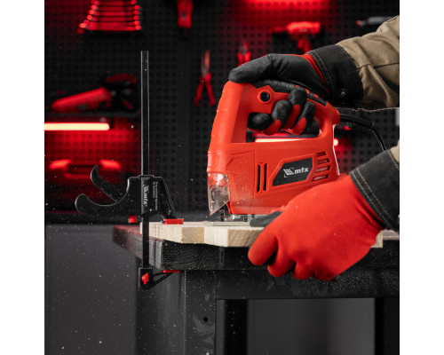 Струбцина F-образная 200х45х315мм, быстрозажимная, фиксатор, 2-х к-ная рукоятка (уп.12шт)-TM MTX