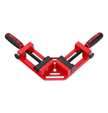 Струбцина угловая, 2 1/2"-65мм, быстроразжим., двухкомпонент. рукоятки (уп.12/1)-TM MTX