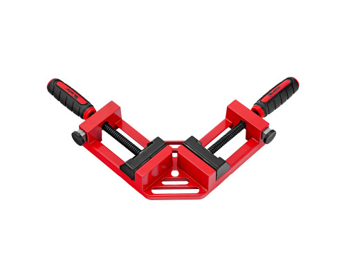 Струбцина угловая, 2 1/2"-65мм, быстроразжим., двухкомпонент. рукоятки (уп.12/1)-TM MTX