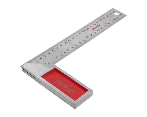 Угломер металлический 250мм с градуировкой (уп.10шт) - TM MTX
