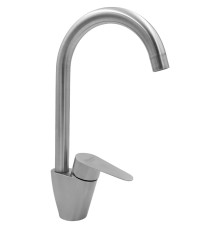 Смеситель для кухни с изливом "U" хром мат INOX Rubano 27194