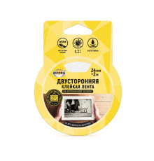 Двустороняя вспененная лента 24мм х 2м (ТМ AVIORA)
