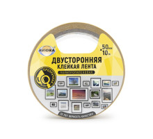 Двустороняя клейка лента 50мм х 10м на полипропиленовой основе (ТМ AVIORA) Двустороняя клейка лента 50мм х 10м на полипропиленовой основе (ТМ AVIORA)