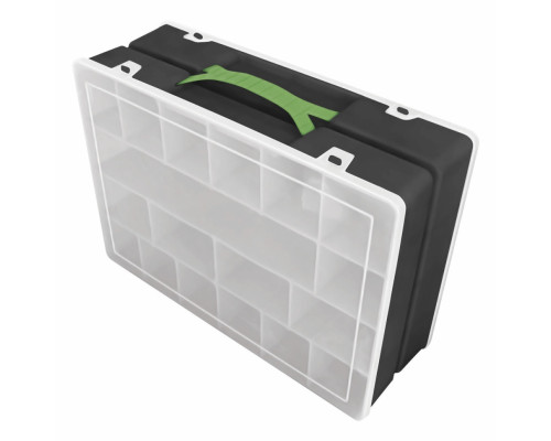 Органайзер двойной черный 304х206х50мм - ТМ МИУ