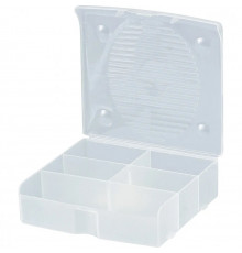 Органайзер для мелочей, 14x13см, прозрачный матовый - ТМ Сибиртех