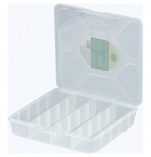 Органайзер универсальный средний, прозрачный матовый, 20х20х4,5см - ТМ Сибртех