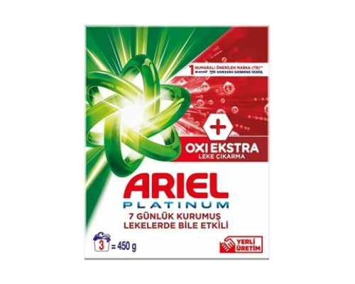 Порошок стиральный автомат 450 гр, для цветного белья Oxi Extra Color Ариель