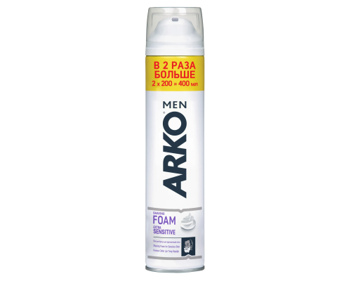 Пена для бритья 400 мл Extra Sensitive Arko Men