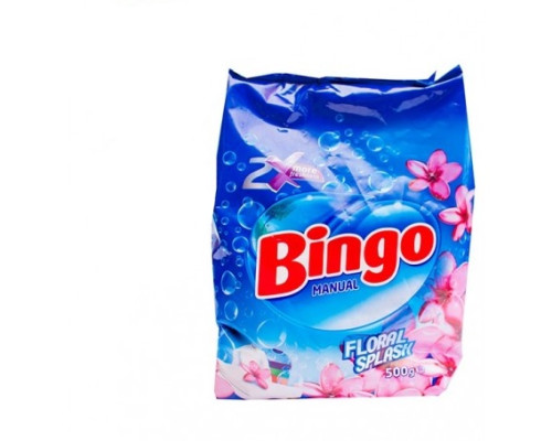 Порошок стиральный ручн. cтирка 500 гр Floral Splash Bingo
