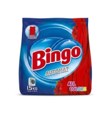 Порошок стиральный автомат 1,5 кг White & Colors Bingo