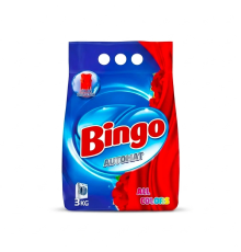 Порошок стиральный автомат 3,0 кг All Colors Bingo