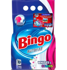 Порошок стиральный автомат 6,0 кг Color & White Bingo