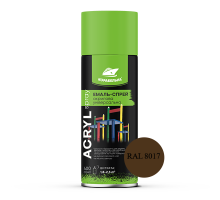 Спрей-краска акриловая универсальная ACRYL SPRAY (400мл) RAL 8017 шоколадно-коричневый