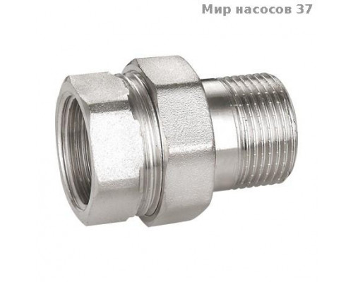 Соединение разъемное резьбовое (американка) 1/2 ТМ SD Forte