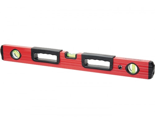 Уровень алюминиевый 2000мм фрезерованый, 3 глазка, 2 эргономические ручки - ТМ MTX