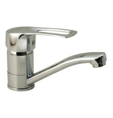 Смеситель G-FERRO HANSBERG 004-Z, излив 15  умывальник, на гайке, однорычажн (k-40) ТМ CRON