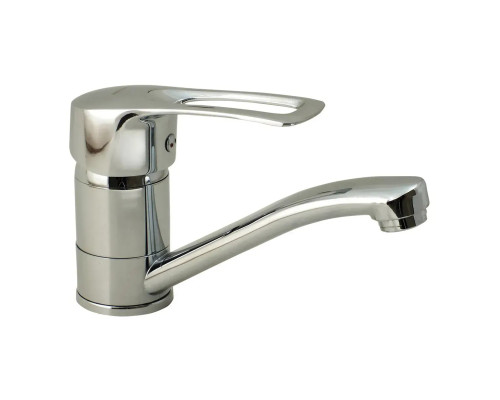 Смеситель G-FERRO HANSBERG 004-Z, излив 15  умывальник, на гайке, однорычажн (k-40) ТМ CRON