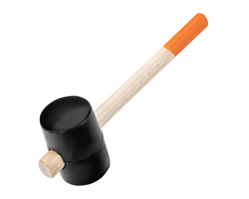 Киянка резиновая, деревянная рукоятка 0,910кг (уп.6шт) - ТМ Sparta.