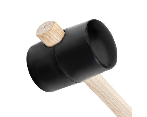 Киянка резиновая, деревянная рукоятка 0,910кг (уп.6шт) - ТМ Sparta.