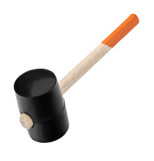 Киянка резиновая, деревянная рукоятка 1,130кг (уп.6шт) - ТМ Sparta.