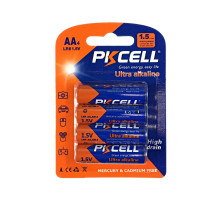 Элемент питания LR6 AA 1,5V Ultra Alkaline, 4B (уп.4шт) - TM PKCELL