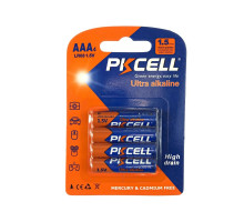 Элемент питания LR03 AAA 1,5V Ultra Alkaline, 4B (уп.4шт) - TM PKCELL