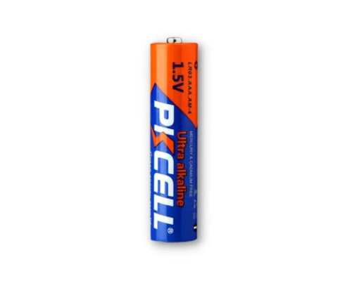 Элемент питания LR03 AAA 1,5V Ultra Alkaline, 4B (уп.4шт) - TM PKCELL