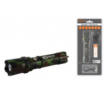 Фонарь"Тактика 4", аккум.,1 LED 5 Вт CREE, 170 лм, алюм., фокус., 1х18650