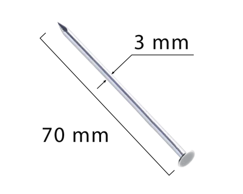 Гвозди строит 3*70 (5кг) Гвозди строит 3*70 (5кг)