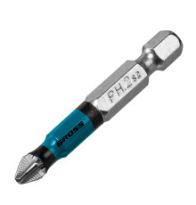 Бита PH 2х50мм, сталь S2, магнит. св-ва, с насечкой (уп.10шт) - ТМ Gross