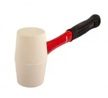 Киянка резиновая белая фибергласовая рукоятка 0,700кг - ТМ PROFMET