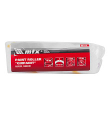 Шубка Polyacryl желтая полоса, 100мм, ворс 12мм, D-16мм, D ручки 6мм - TM MTX