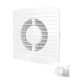 Вентилятор REFINED100BD вытяж. c ант-ит. сеткой, обрат. клап. D100мм; 90м3/ч; IP24 (уп.24шт) - TM VE