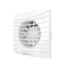 Вентилятор FANCY100BD вытяж. c обрат. клапаном TURBO D100мм; 120м3/ч; IP24 (уп.16шт) - ТМ VE