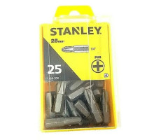 Насадки отверточные Ph3 25мм (25шт) Stanley