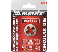 Плашка М10 х 1.25мм, д.30мм (уп.500/125шт) - TM MTX Плашка М10 х 1.25мм, д.30мм (уп.500/125шт) - TM MTX