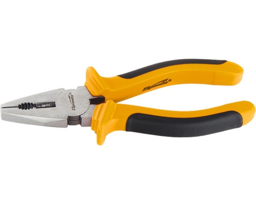 Плоскогубцы 160мм Comfort, комбинир. шлифованные, двухкомпонентные рукоятки (уп.6шт) - TM Sparta