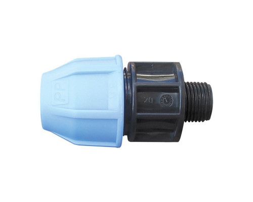 Муфта компрессионная НР 40х1 TM VS PLAST Муфта компрессионная НР 40х1 TM VS PLAST