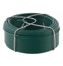Проволока с ПВХ покрытием, зеленая 1,5 мм, длина 50м - TM MTX