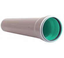 Труба ПП для внутренней канализации 110/2,7/500 зеленая, трехслойная ТМ Instalplast