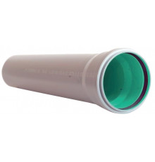 Труба ПП для внутренней канализации 110/2,7/500 зеленая, трехслойная ТМ Instalplast