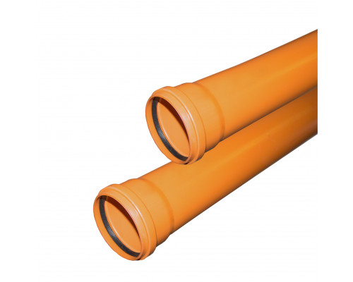 Труба ПВХ для наружной канализиции 160/3,2/2000 класс жесткости SN8 ТМ Installplast Труба ПВХ для наружной канализиции 160/3,2/2000 класс жесткости SN8 ТМ Installplast