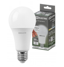 Лампа светодиодная А65 - 25 Вт, 230 В -6500 К-E27 - TM TDM