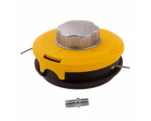 Катушка для триммера полуавтомат, гайка M10x1.25, макс. диаметр лески 2,4мм - TM Denzel Катушка для триммера полуавтомат, гайка M10x1.25, макс. диаметр лески 2,4мм - TM Denzel