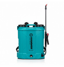 Опрыскиватель на аккумуляторе 12V/8Ah, 8-10H, объем 12л синий - TM Hammer