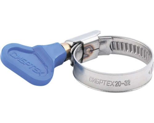 Хомут с ключом 20-32мм (уп.50 шт) - TM Сибртех