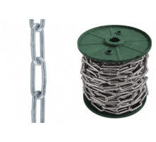 Цепь длинозвенная 6,0 (макс. нагр.459кг на м.п)/(кат.30м.п.) - TM LIDER