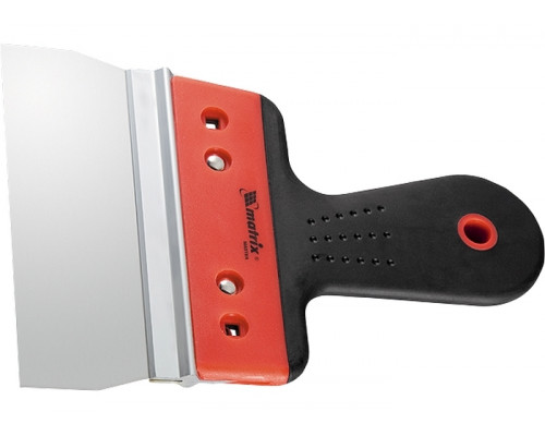 Шпатель нерж. фасадный 150мм 2-комп. ручка (уп.10шт) - ТМ MTX Шпатель нерж. фасадный 150мм 2-комп. ручка (уп.10шт) - ТМ MTX